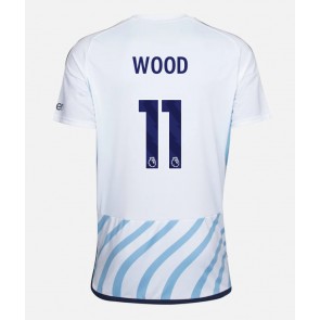 Nottingham Forest Chris Wood #11 Bortatröja 2023-24 Kortärmad